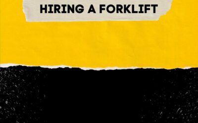 Considerations When Hiring a Forklift